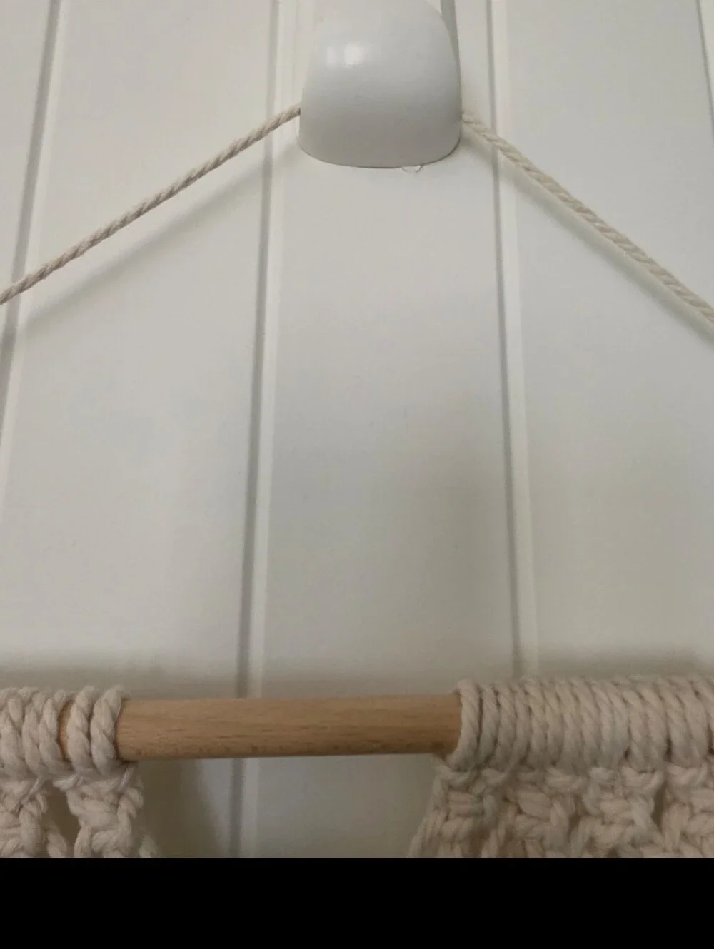 34.5x19 in Fringe Floral Macrame Crochet Wall Art Decor Tapestry Anthropologie